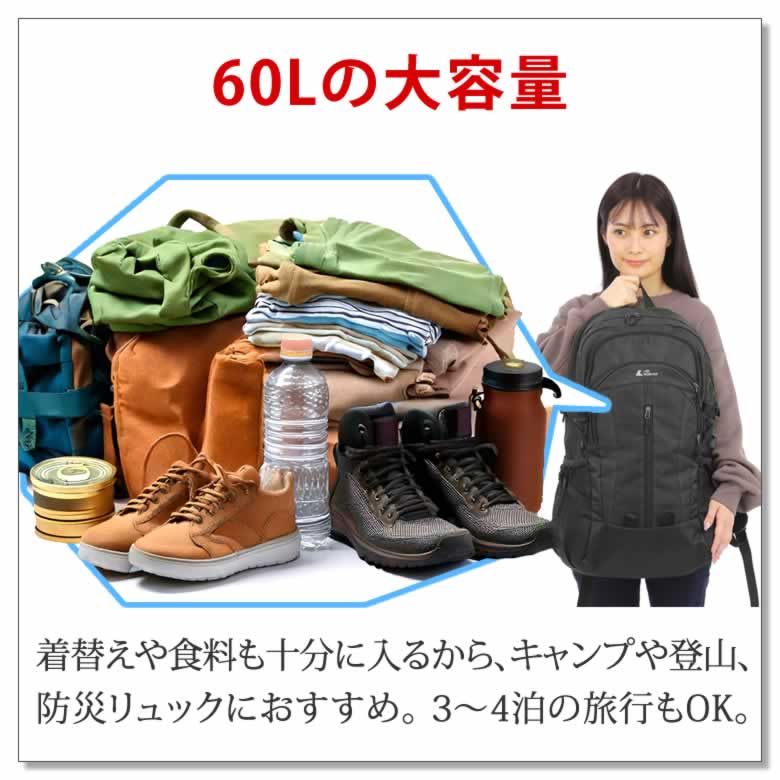 リュック メンズ レディース テフロン加工で撥水・防汚・防油