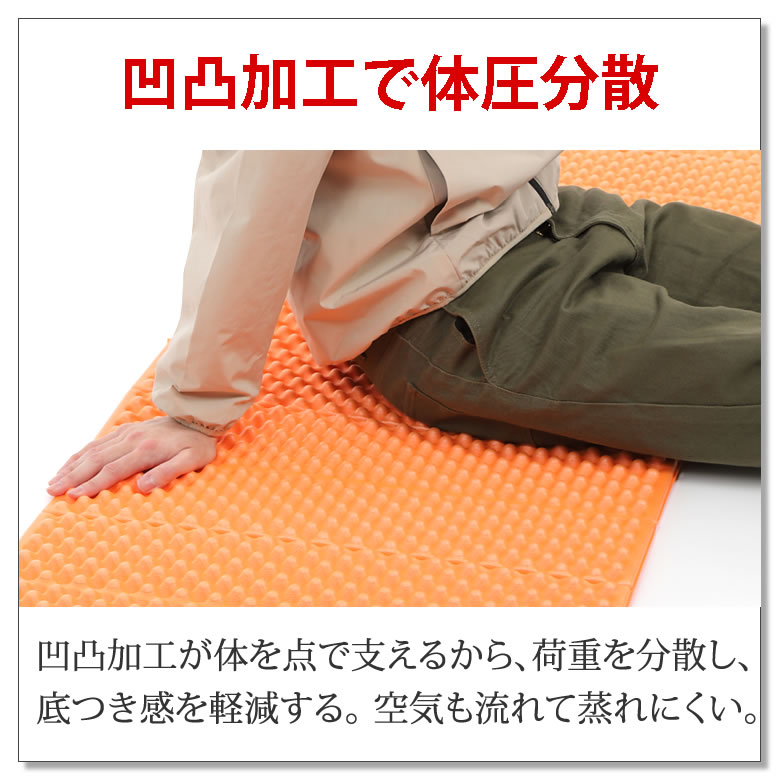 キャンプ マット キャンプ用品 [ アルミコーティングで熱を逃がさない